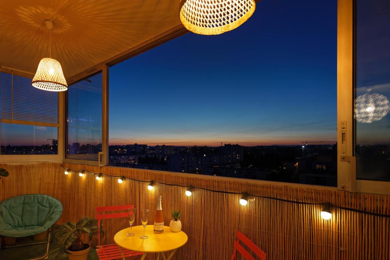 Smile Home-Nid Panoramique Vue Wow ! Spadeco - Loungezen - Terrasse Ensoleillee - Arrivee Autonome - Netflix - Emplacement Ideal - Lumineux - Renove A Neuf - Wifi Fibre - 몽펠리에 외부 사진