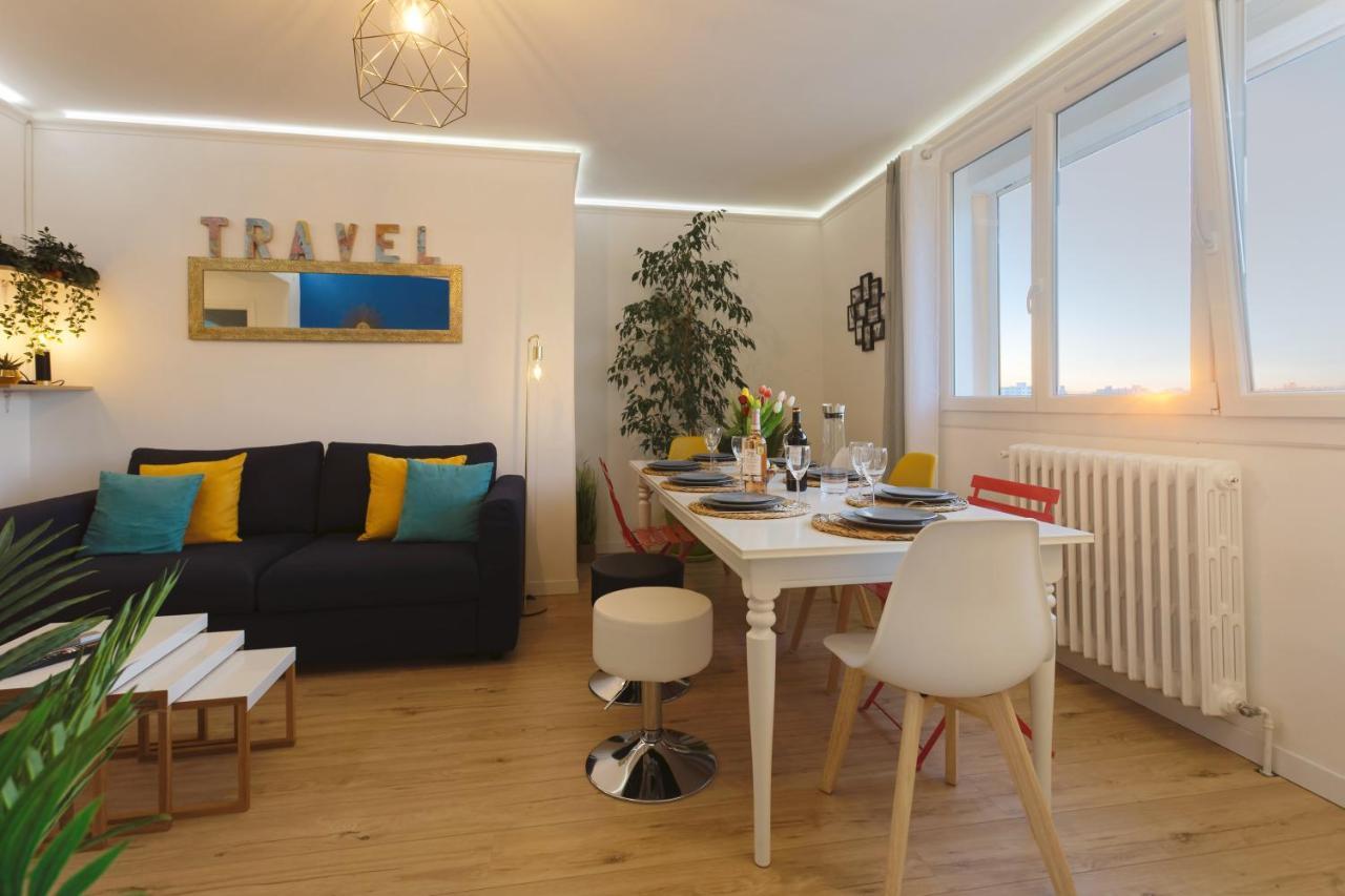 Smile Home-Nid Panoramique Vue Wow ! Spadeco - Loungezen - Terrasse Ensoleillee - Arrivee Autonome - Netflix - Emplacement Ideal - Lumineux - Renove A Neuf - Wifi Fibre - 몽펠리에 외부 사진