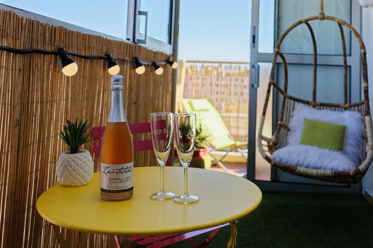 Smile Home-Nid Panoramique Vue Wow ! Spadeco - Loungezen - Terrasse Ensoleillee - Arrivee Autonome - Netflix - Emplacement Ideal - Lumineux - Renove A Neuf - Wifi Fibre - 몽펠리에 외부 사진